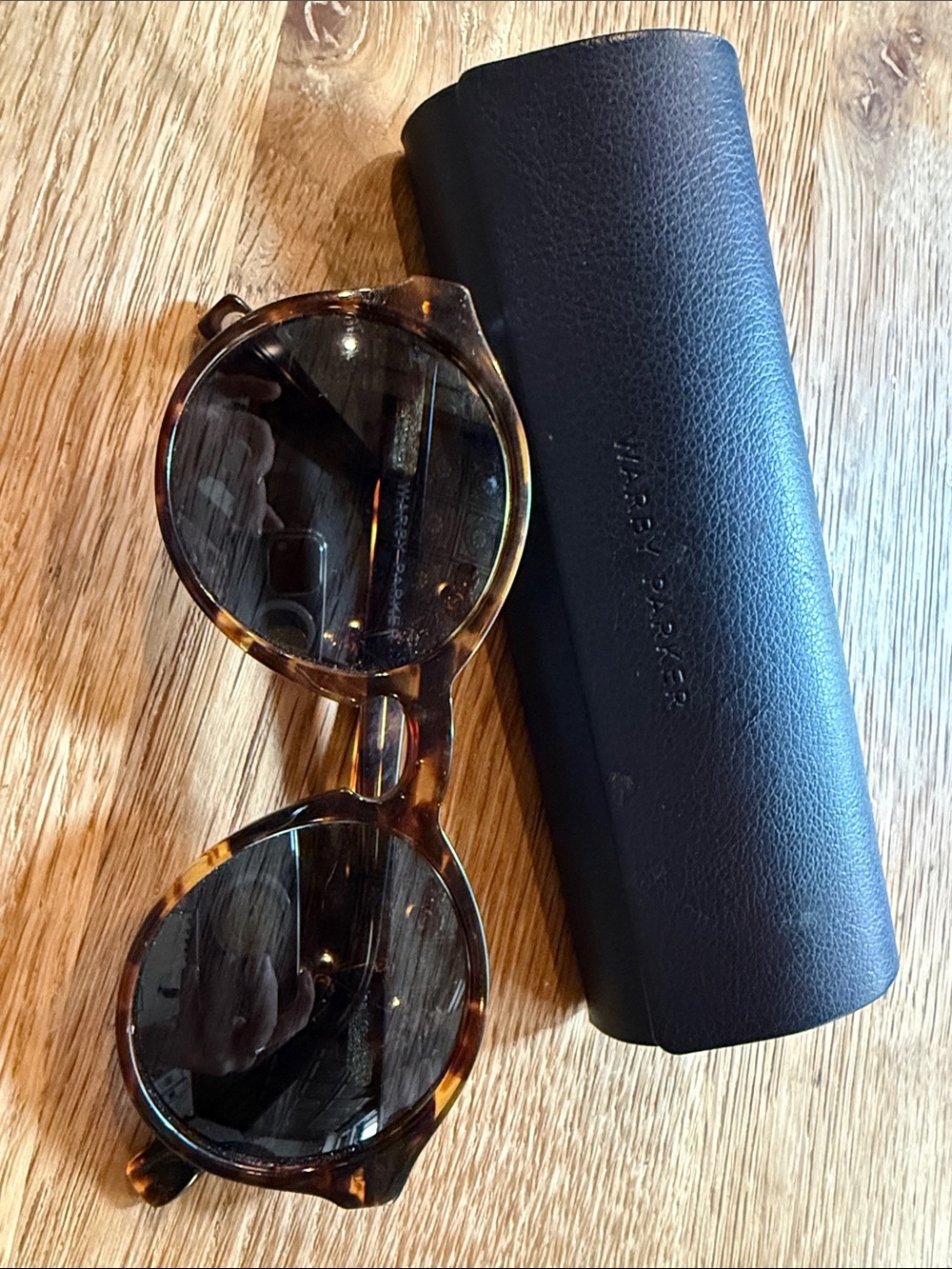 Warby Parker Quimby Tortoiseshell Sunglasses